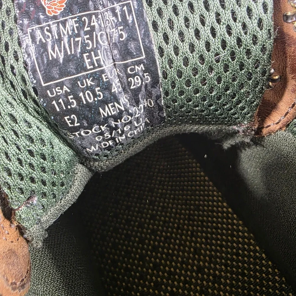 Red Wing Waterproof Work‎ Boots Steel Toe EH Safety Brown Leather 11.5
